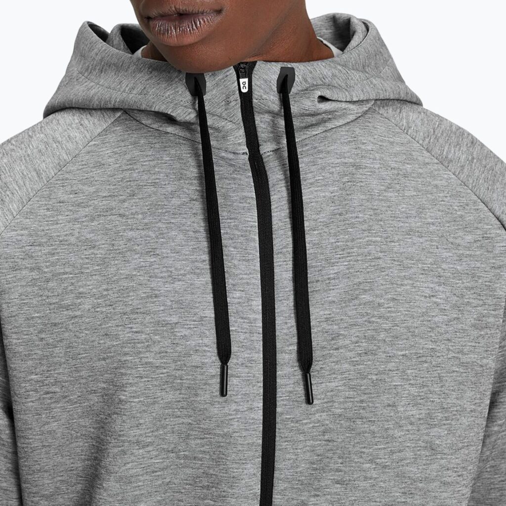 Худи On Zipped grey
