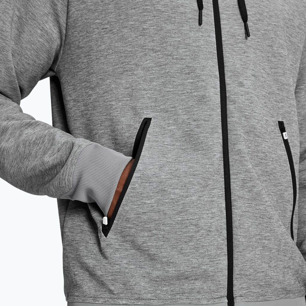 Худи On Zipped grey