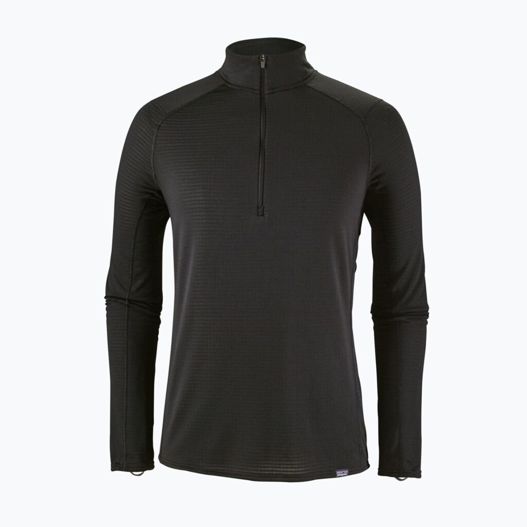 Толстовка мужская Patagonia Cap Termal Weight Zip Neck black