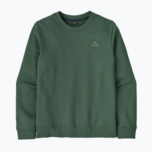 Толстовка мужская Patagonia Fitz Roy Massif Daily Crew Canopy Green