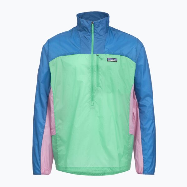 Толстовка мужская Patagonia Houdini Stash 1/2-Zip aqua stone