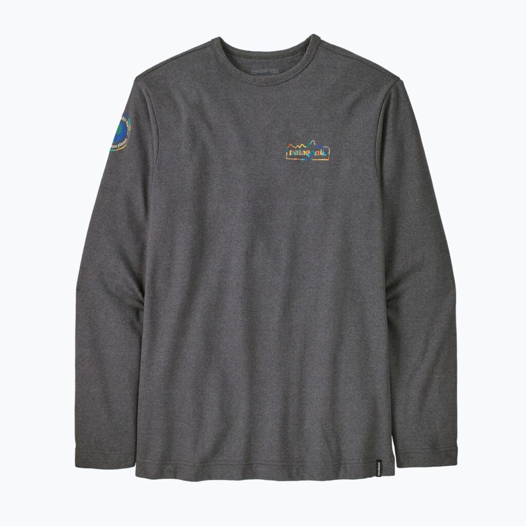 Толстовка мужская Patagonia Lightweight Unity Fitz Wildrise Crew ink black