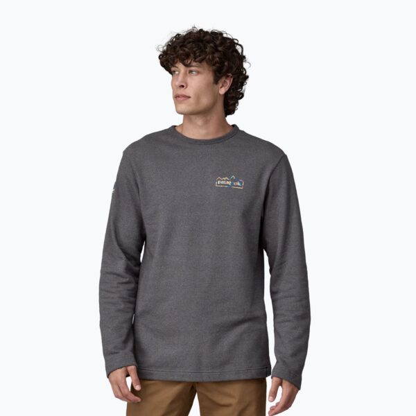Толстовка мужская Patagonia Lightweight Unity Fitz Wildrise Crew ink black