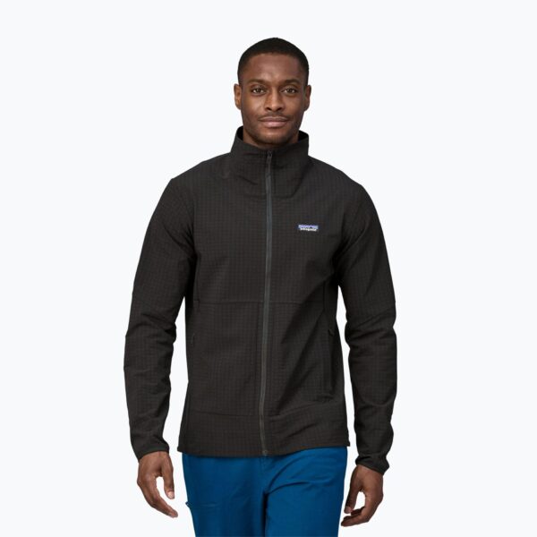 Толстовка мужская Patagonia M's R1 TechFace Jkt black
