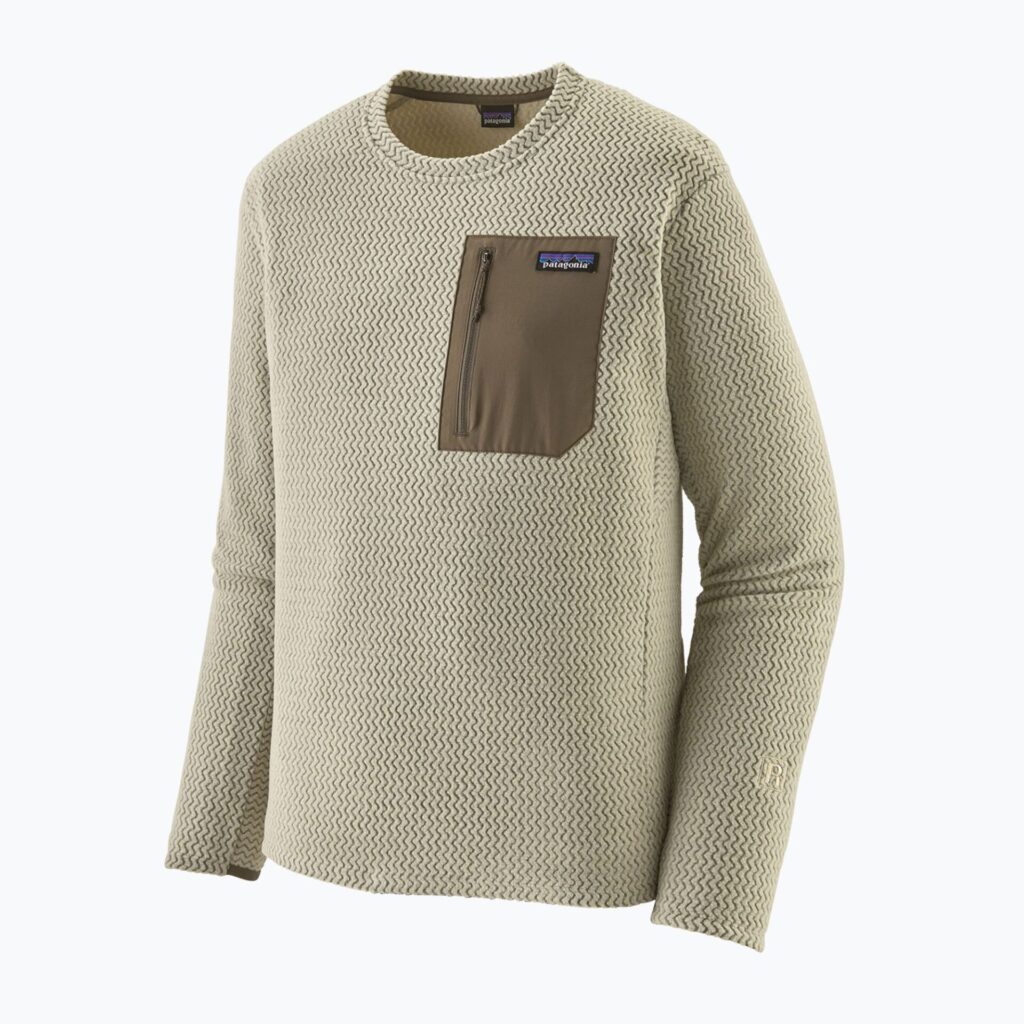 Толстовка мужская Patagonia R1 Air Crew pelican