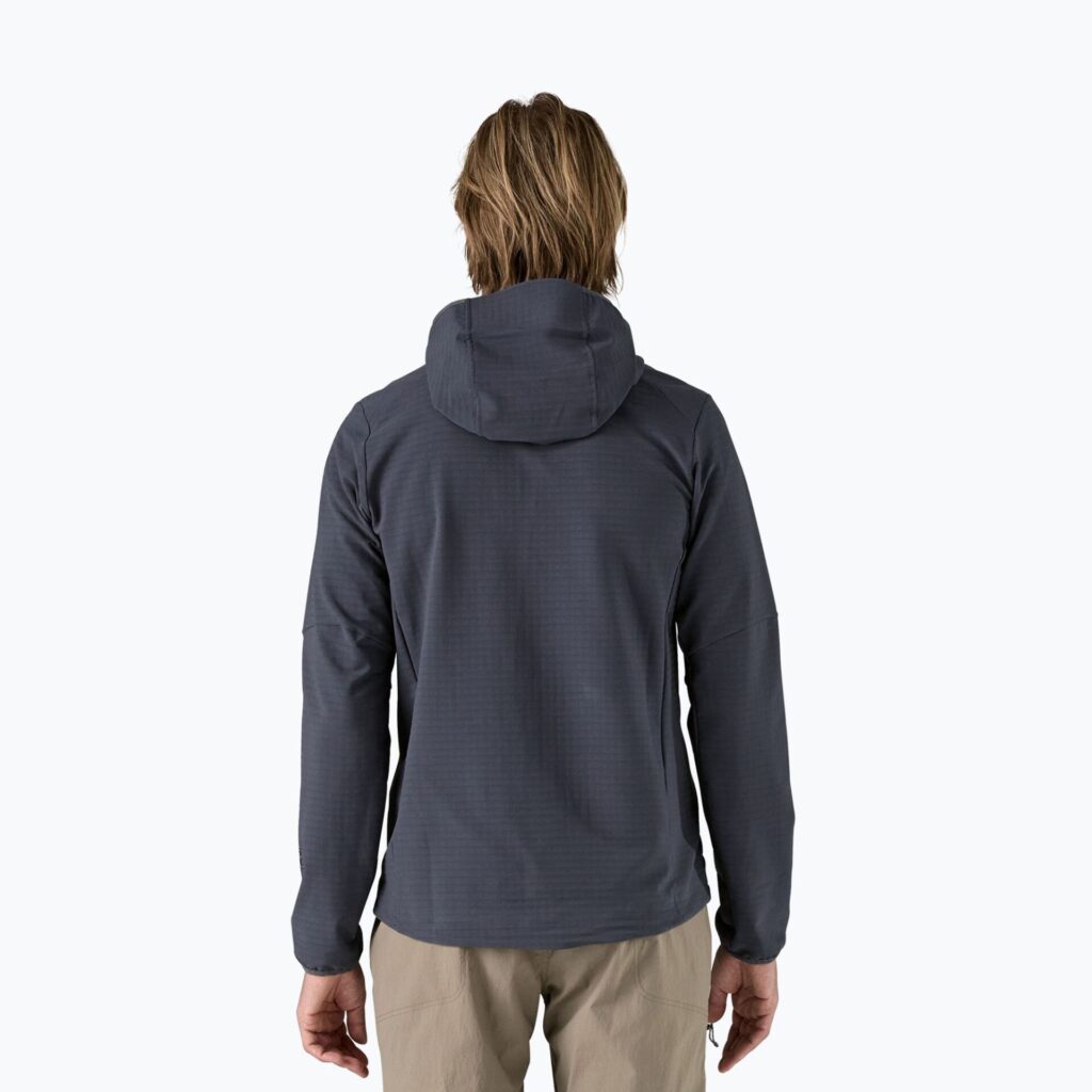 Толстовка мужская Patagonia R1 TechFace Hoody smolder blue