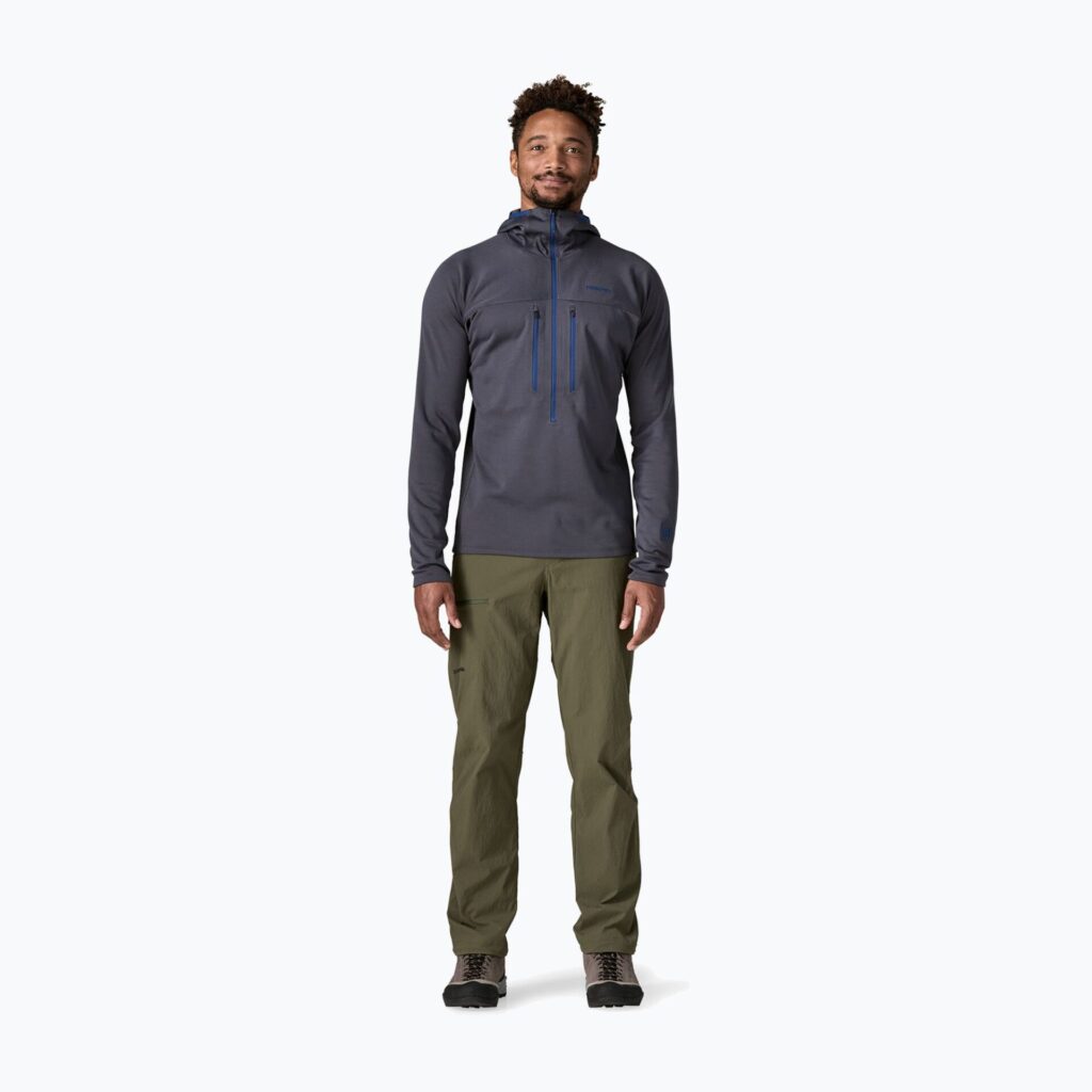 Толстовка мужская Patagonia R1 Ultralight Hoody smolder blue