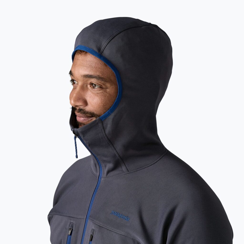 Толстовка мужская Patagonia R1 Ultralight Hoody smolder blue