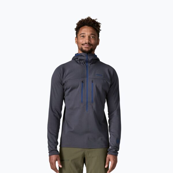 Толстовка мужская Patagonia R1 Ultralight Hoody smolder blue