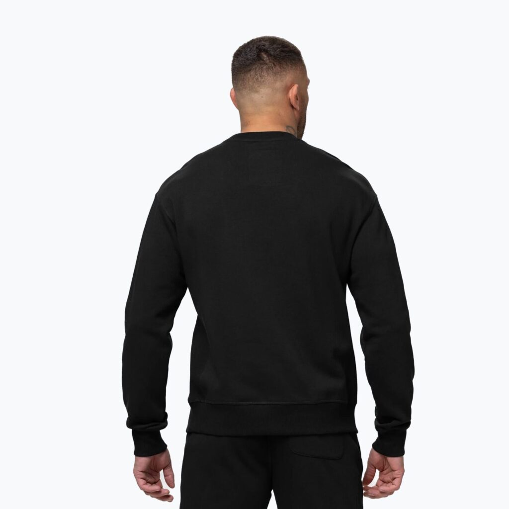 Толстовка мужская Pitbull Badger Crewneck black