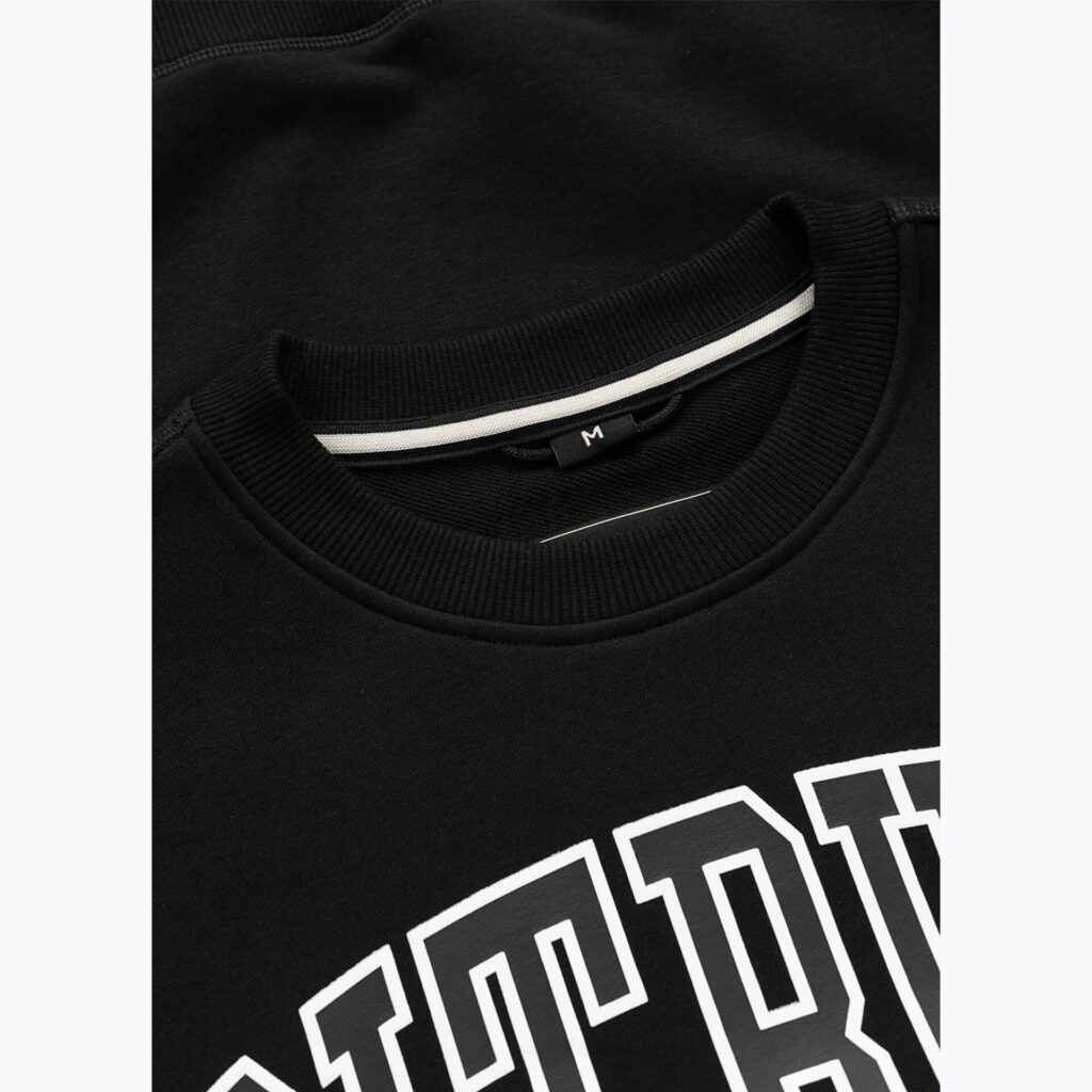 Толстовка мужская Pitbull Badger Crewneck black
