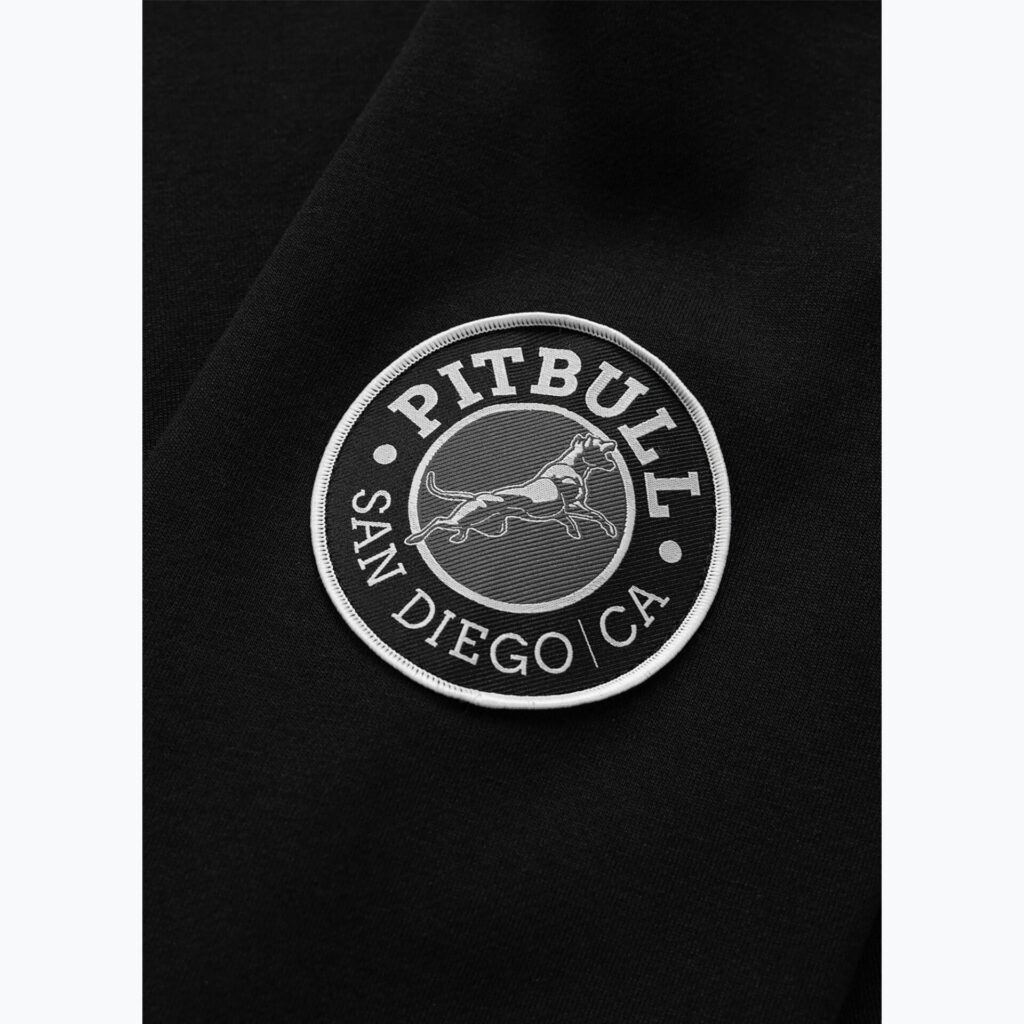 Толстовка мужская Pitbull Badger Hooded black