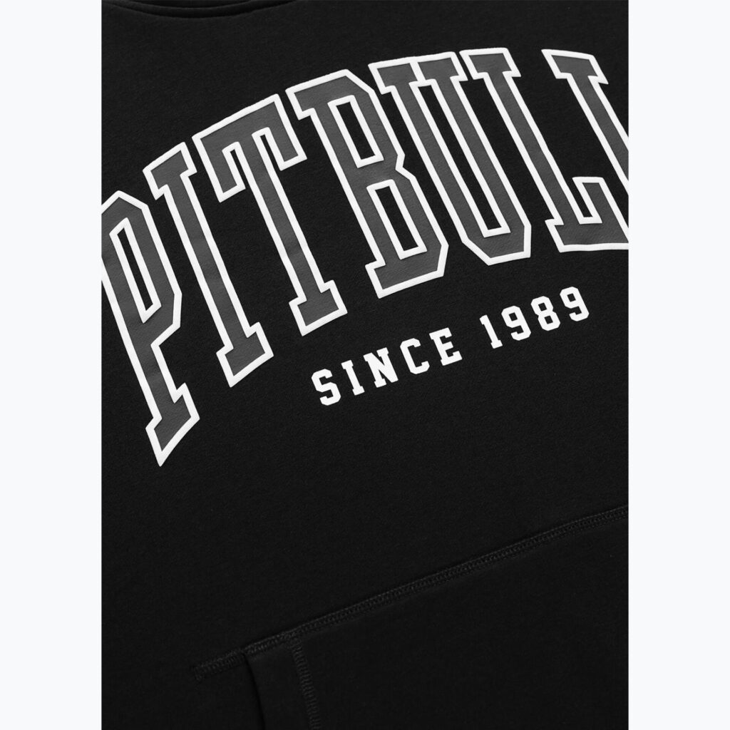 Толстовка мужская Pitbull Badger Hooded black