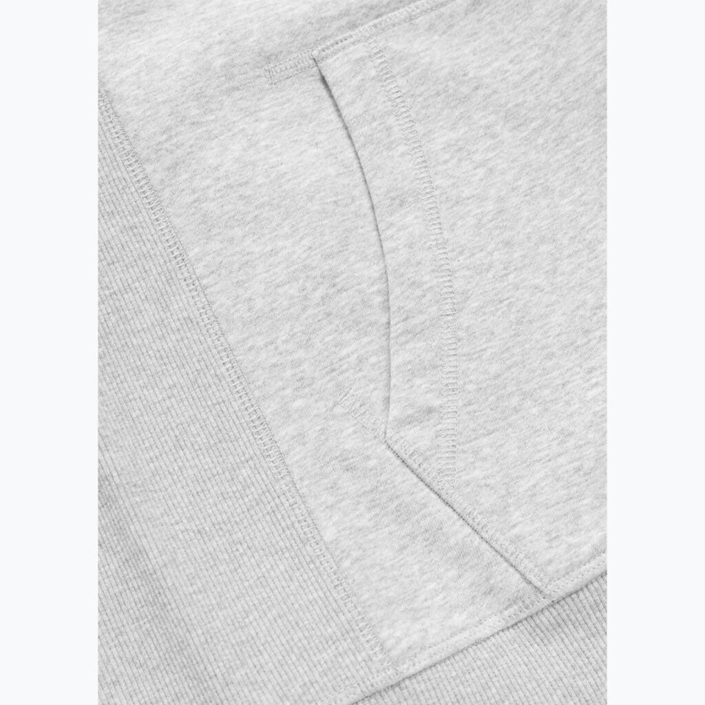 Толстовка мужская Pitbull Badger Hooded grey/melange
