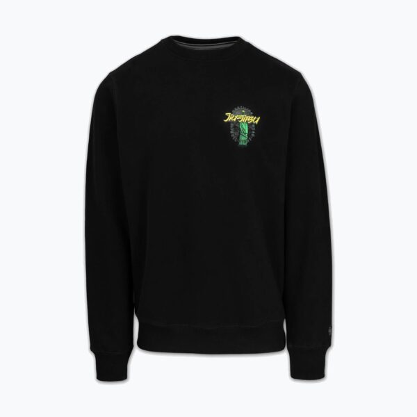Толстовка мужская Pitbull Crewneck Bjj Fight Dvsn black