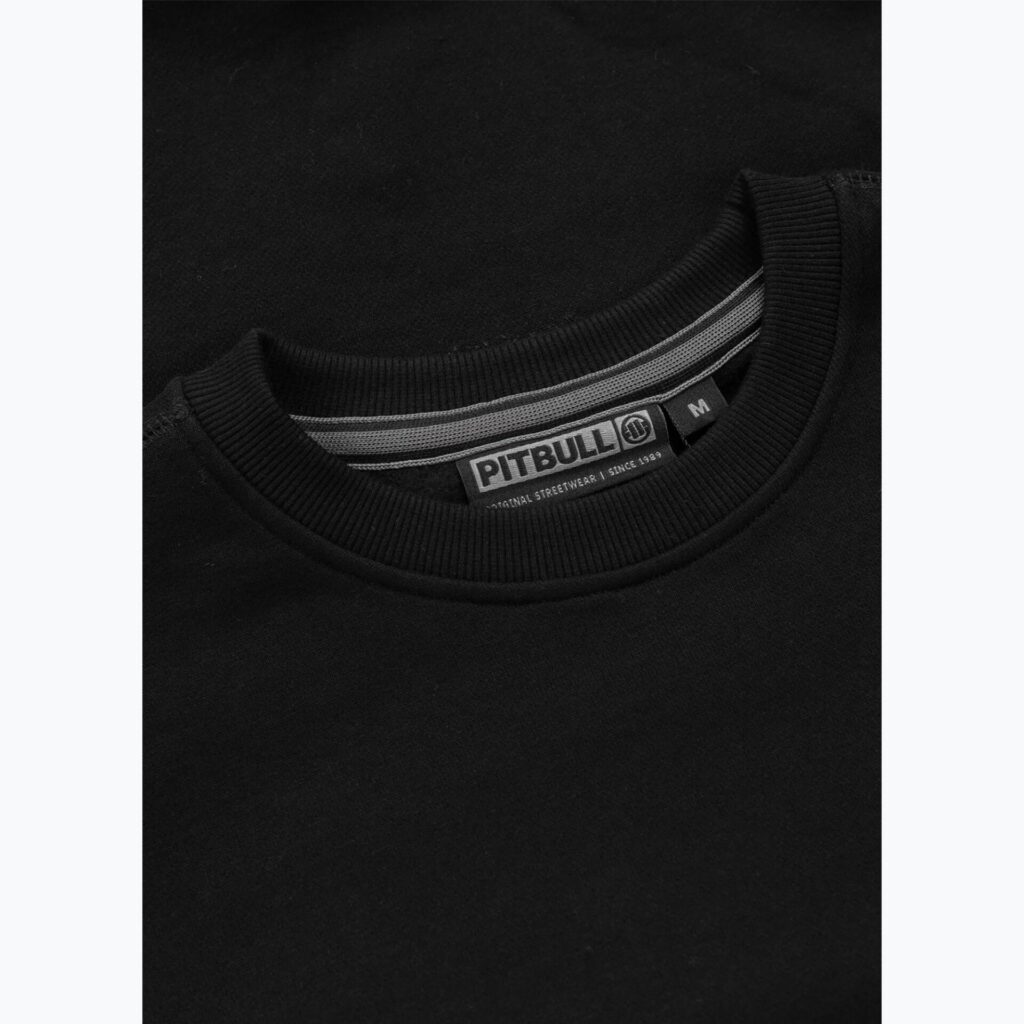 Толстовка мужская Pitbull Crewneck Bjj Fight Dvsn black
