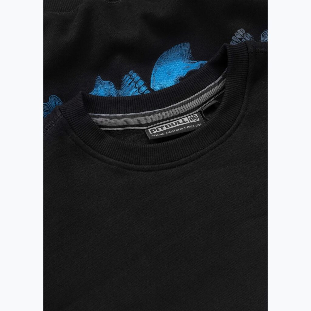 Толстовка мужская Pitbull Crewneck Guardian Angel black