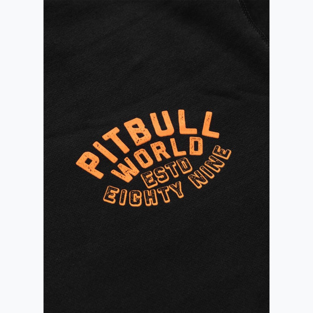 Толстовка мужская Pitbull Crewneck Guardian Angel black