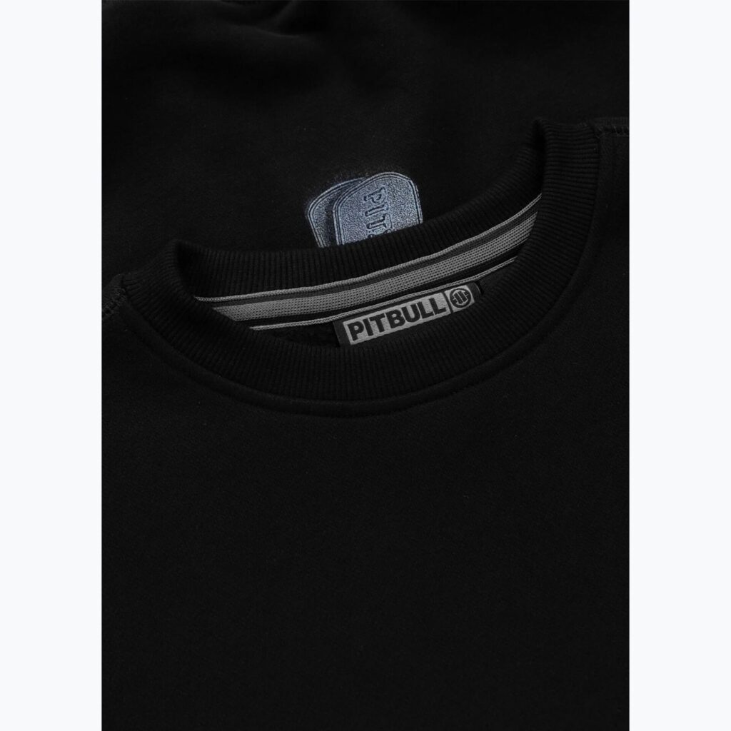 Толстовка мужская Pitbull Crewneck Hero black