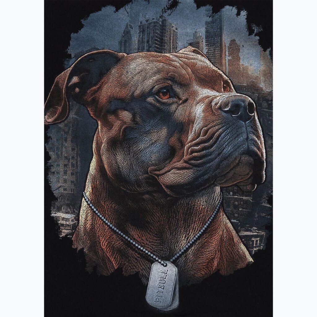 Толстовка мужская Pitbull Crewneck Hero black