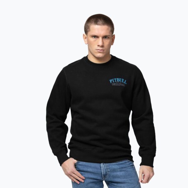 Толстовка мужская Pitbull Crewneck Midnight black