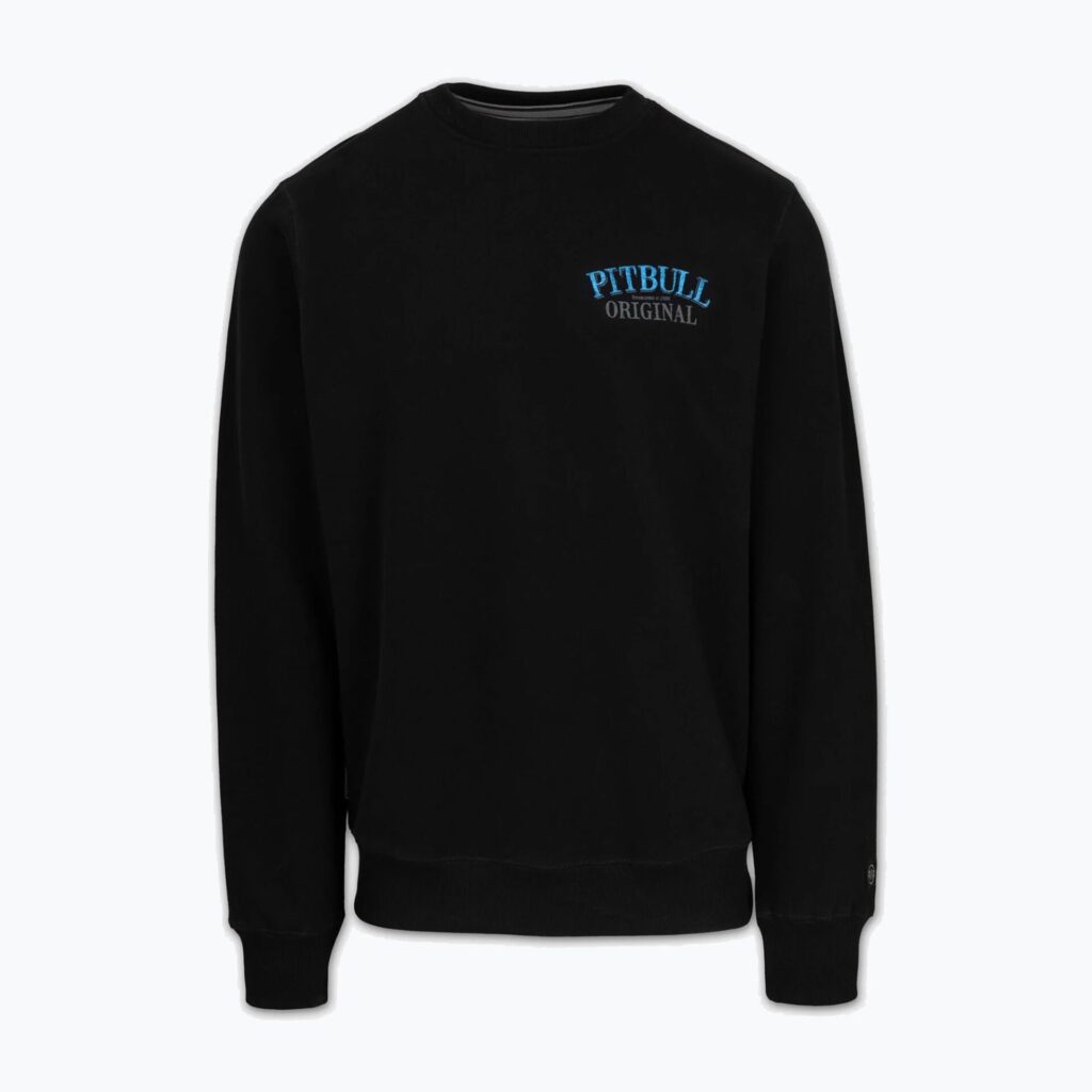Толстовка мужская Pitbull Crewneck Midnight black