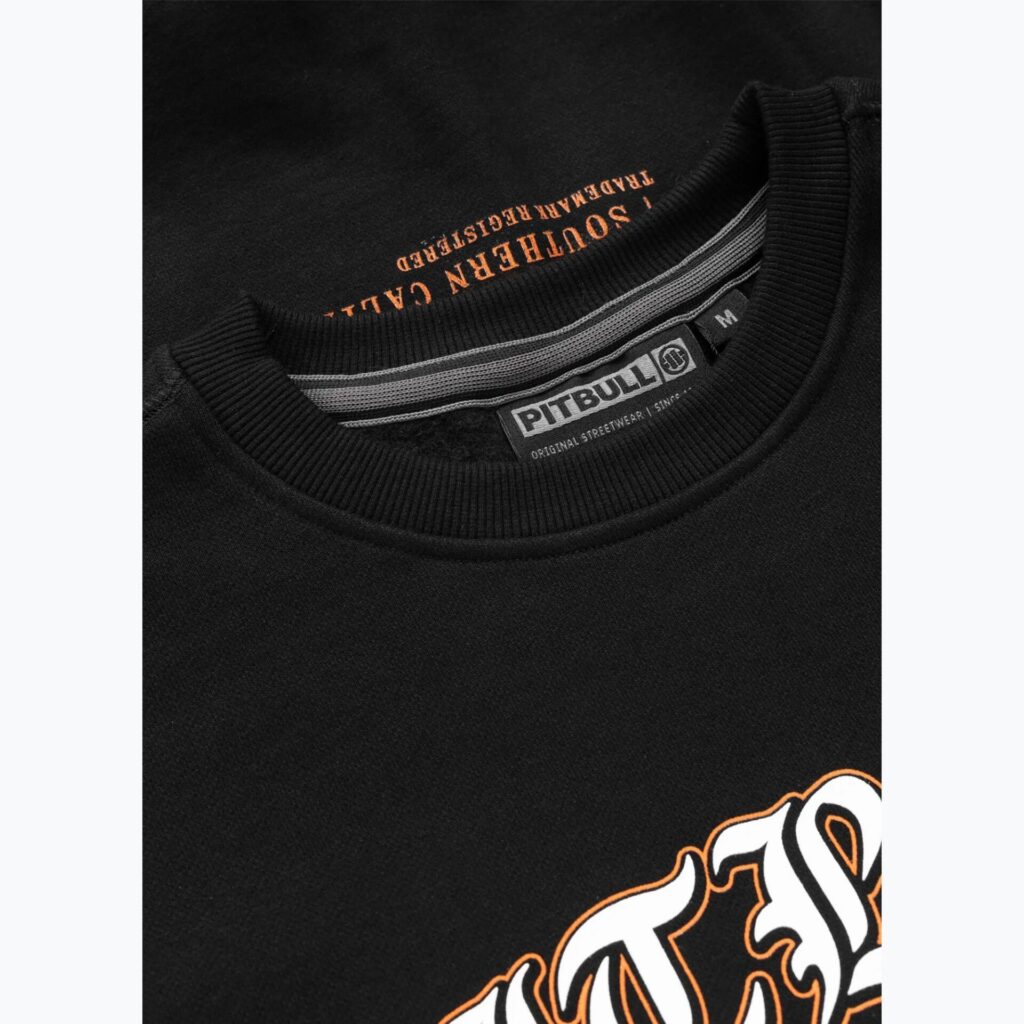 Толстовка мужская Pitbull Crewneck Tattoo black