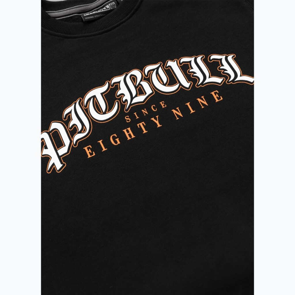 Толстовка мужская Pitbull Crewneck Tattoo black