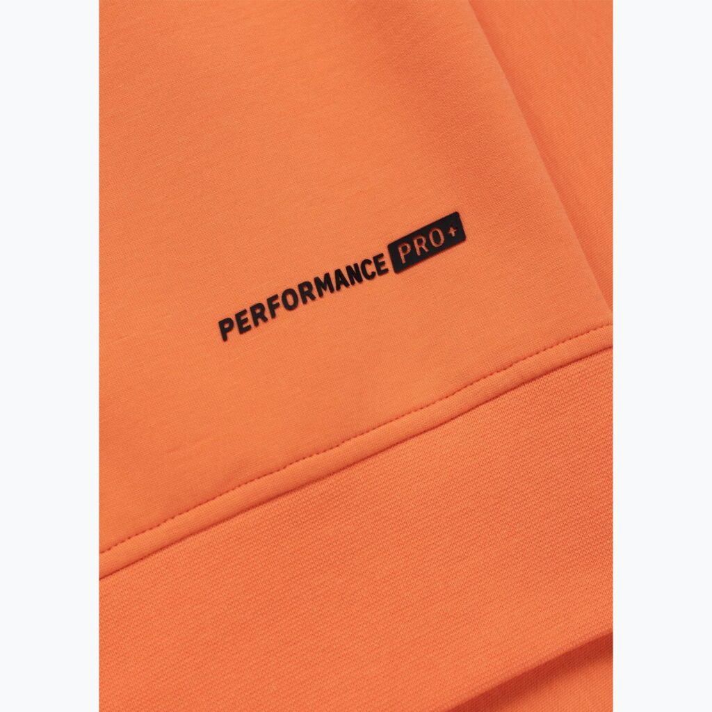 Толстовка мужская Pitbull Dogwood Crewneck fluo orange