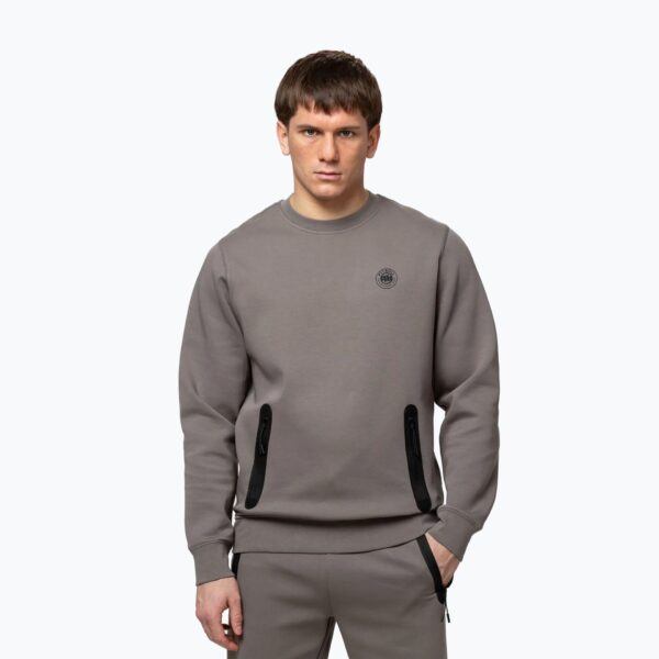 Толстовка мужская Pitbull Dogwood Crewneck taupe