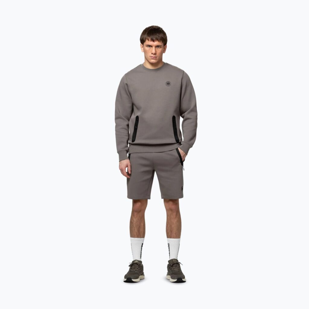 Толстовка мужская Pitbull Dogwood Crewneck taupe