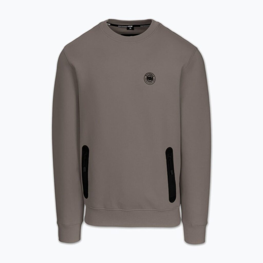 Толстовка мужская Pitbull Dogwood Crewneck taupe