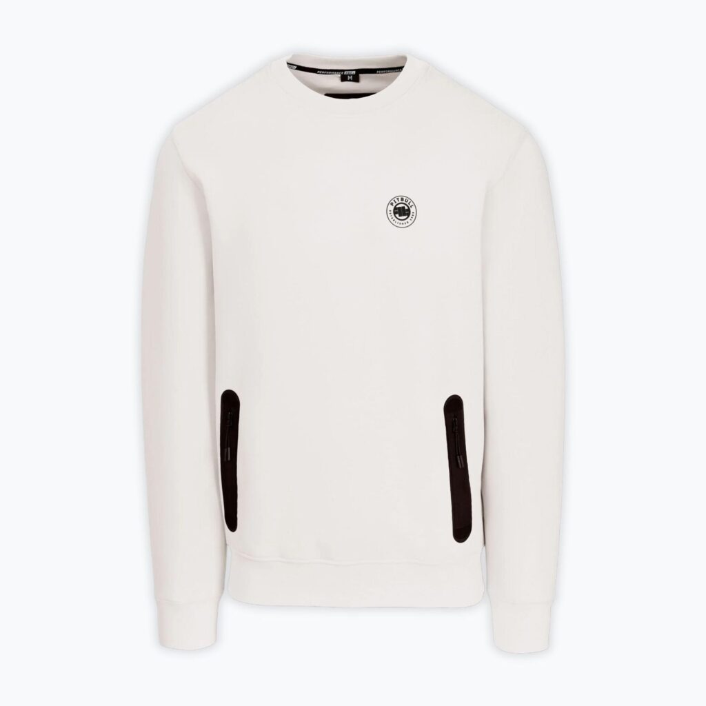 Толстовка мужская Pitbull Dogwood Crewneck white