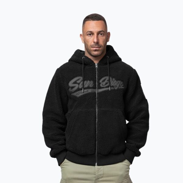 Толстовка мужская Pitbull Galaxy Hooded Zip black