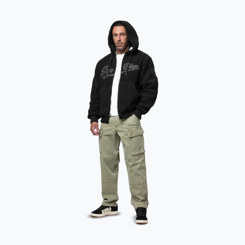 Толстовка мужская Pitbull Galaxy Hooded Zip black