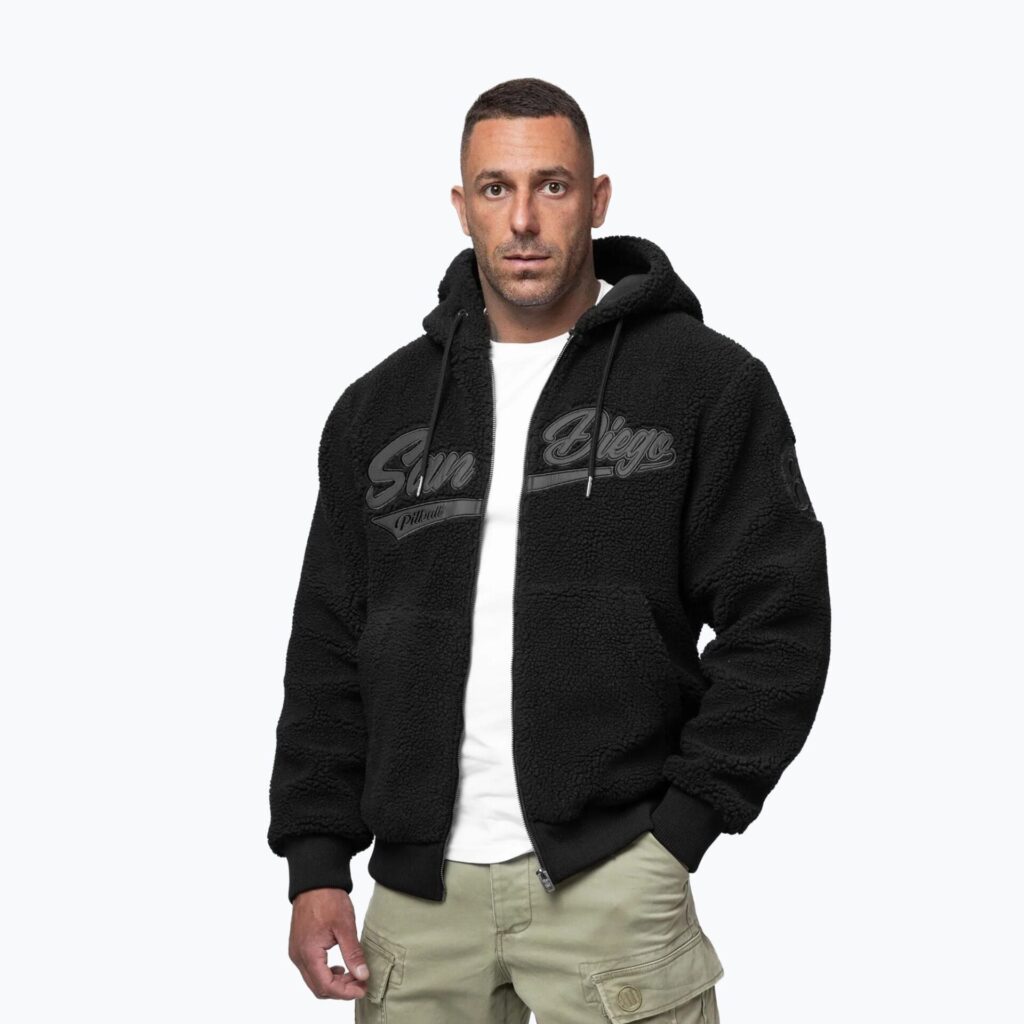 Толстовка мужская Pitbull Galaxy Hooded Zip black
