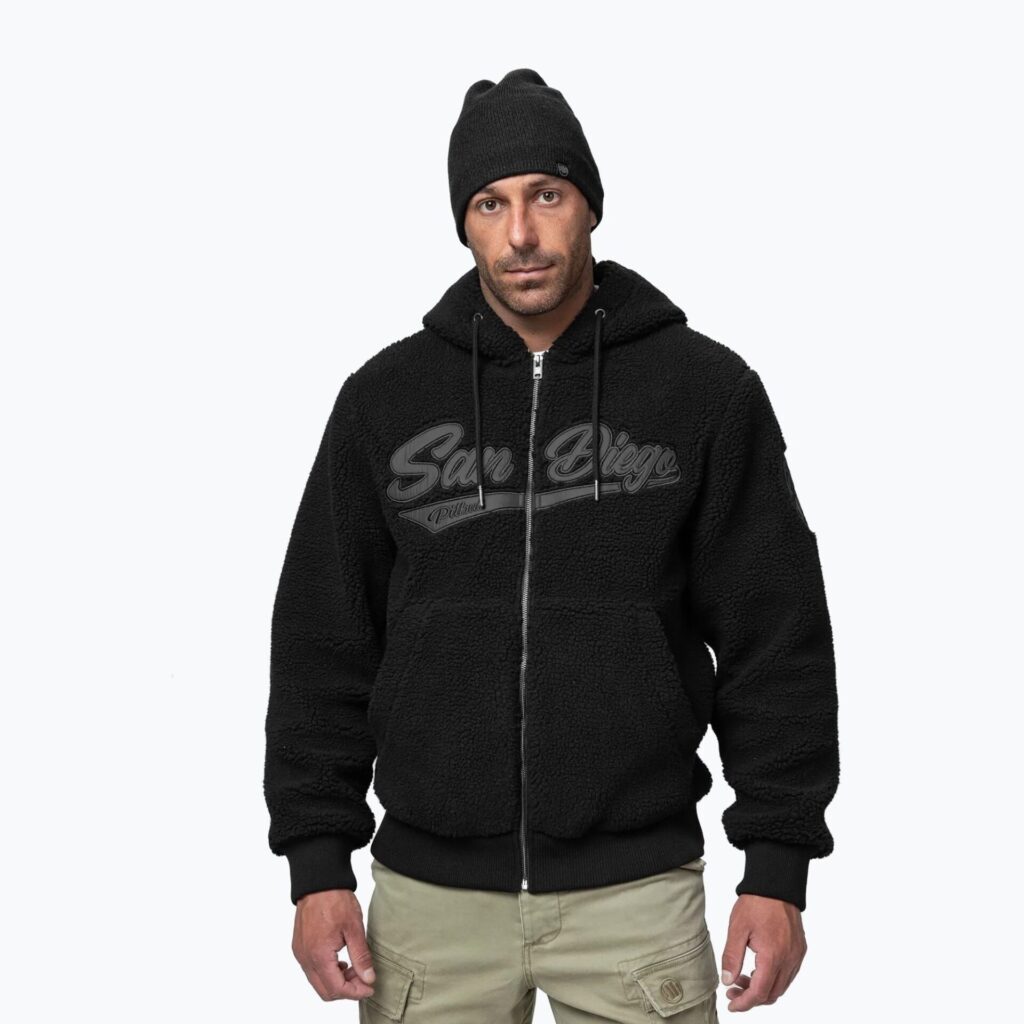 Толстовка мужская Pitbull Galaxy Hooded Zip black