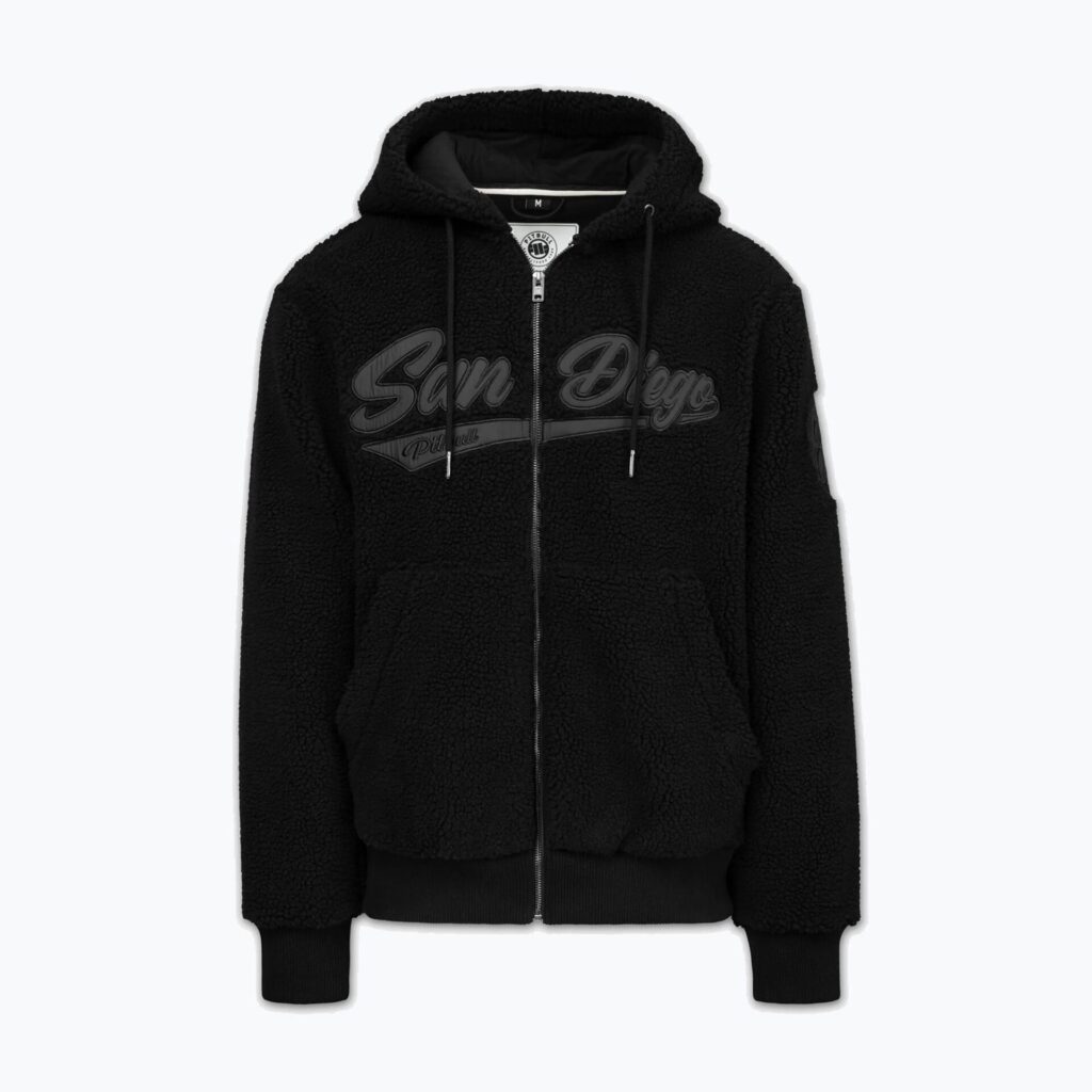 Толстовка мужская Pitbull Galaxy Hooded Zip black