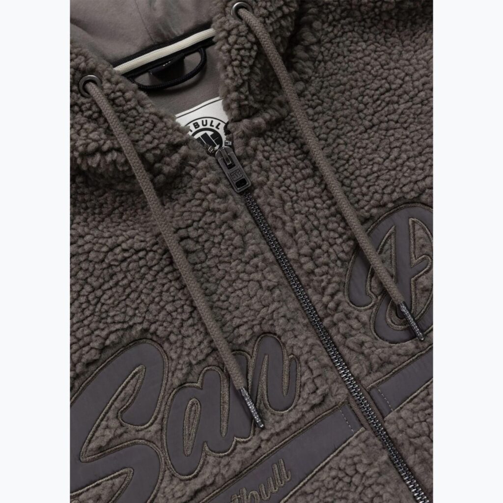 Толстовка мужская Pitbull Galaxy Hooded Zip taupe