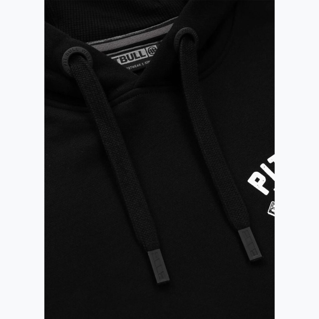 Толстовка мужская Pitbull Hero Hooded black