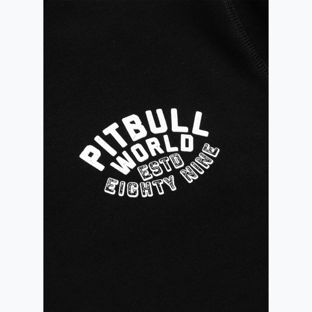 Толстовка мужская Pitbull Hero Hooded black