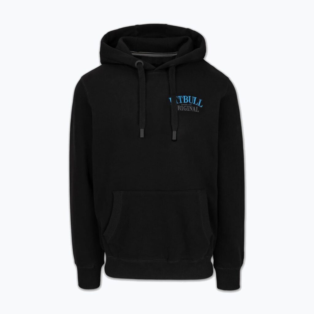 Толстовка мужская Pitbull Midnight Hooded black