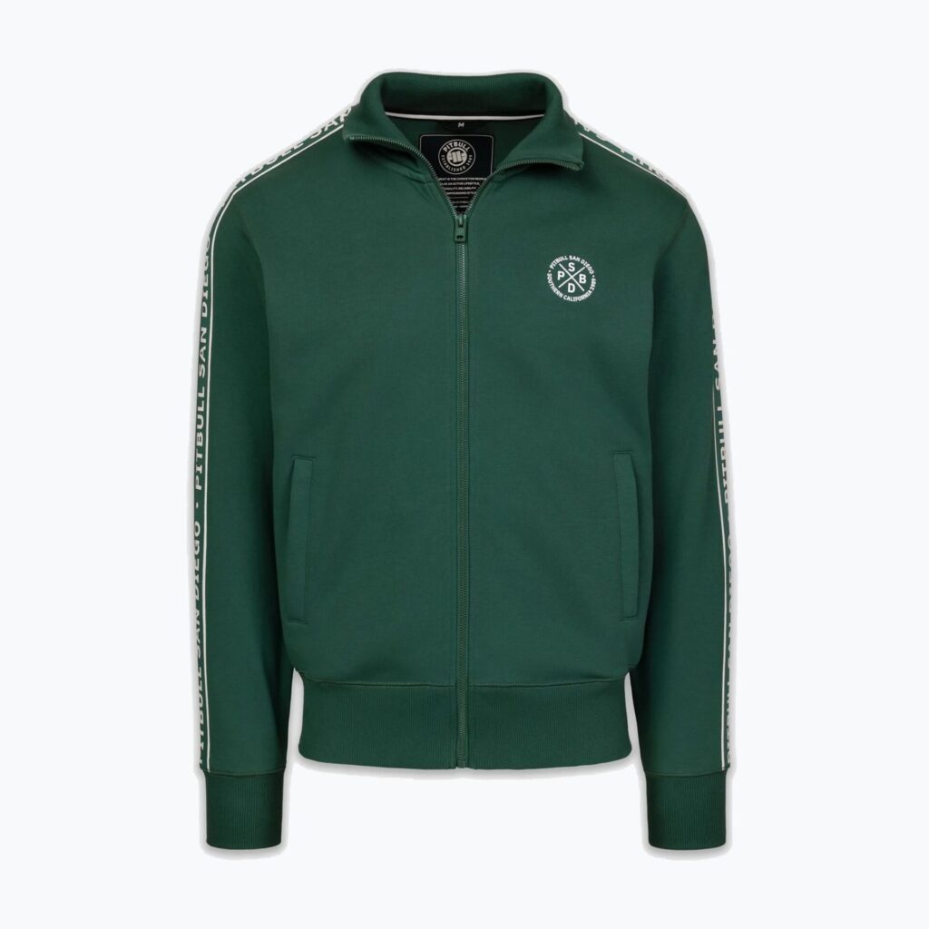 Толстовка мужская Pitbull Nexus Track bottle green