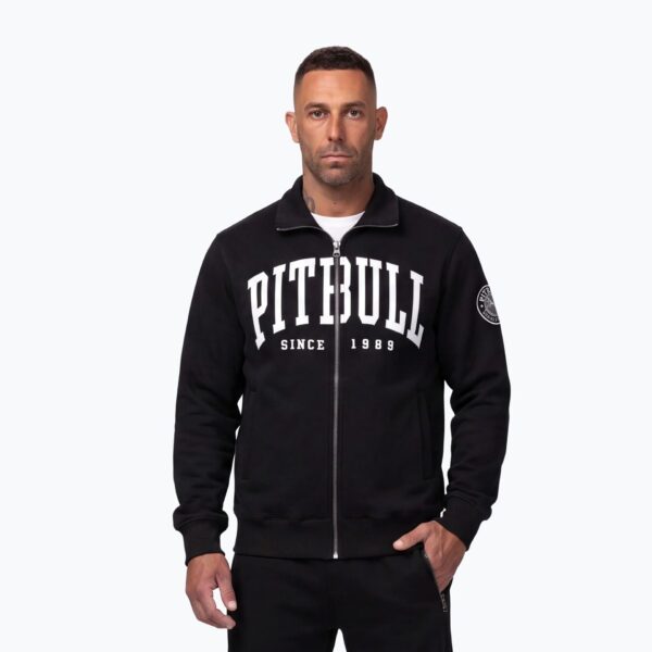 Толстовка мужская Pitbull Norton Zipped black