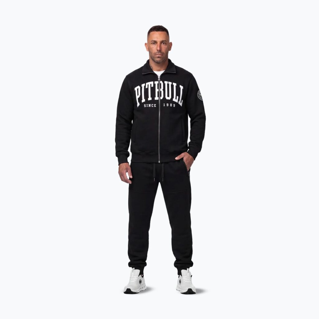 Толстовка мужская Pitbull Norton Zipped black