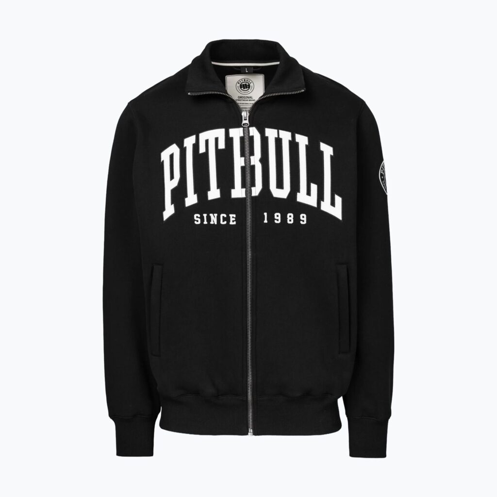 Толстовка мужская Pitbull Norton Zipped black