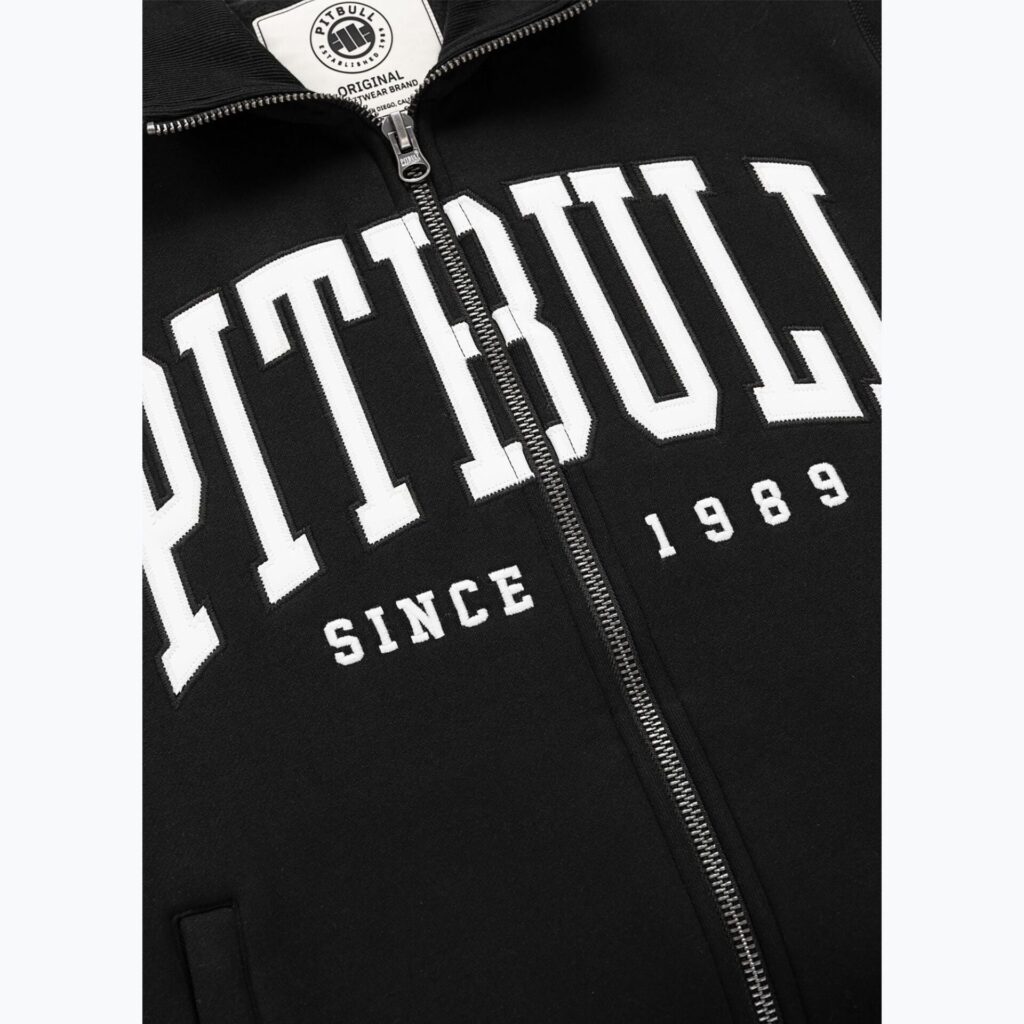 Толстовка мужская Pitbull Norton Zipped black