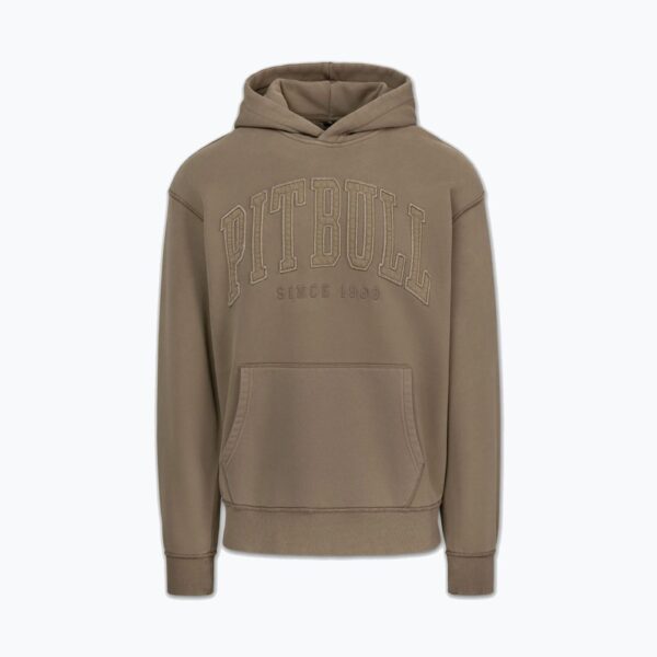 Толстовка мужская Pitbull Orlando Hooded coyote brown