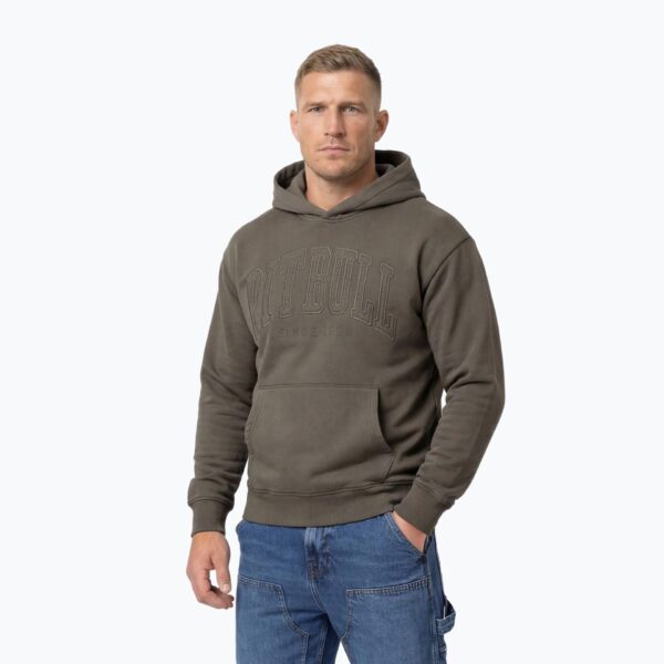 Толстовка мужская Pitbull Orlando Hooded major olive