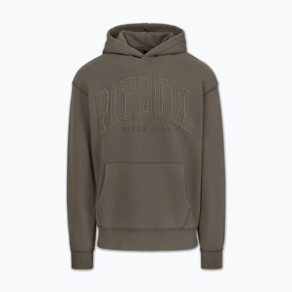 Толстовка мужская Pitbull Orlando Hooded major olive